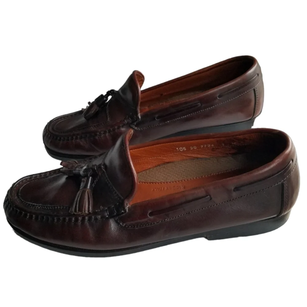 Johnston & Murphy Passport Loafers Brown Size 9M